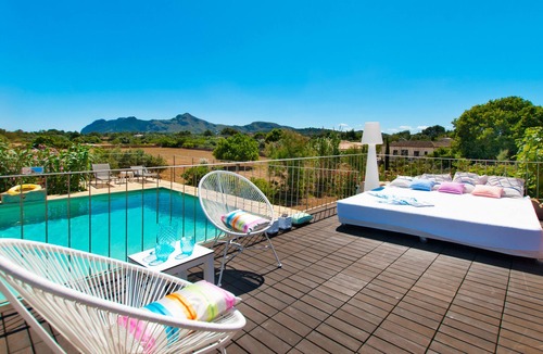 es Bacares Villa | V. Barcares Petit, villa for 4 with pool and close