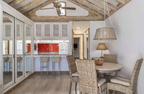 Costa Teguise Apartment | Vacation Apartment 'Amarilla 2' with Shared Pool, Private Terrace and Wi-Fi