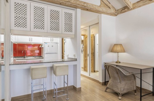 Costa Teguise Apartment | Vacation Apartment 'Amarilla 2' with Shared Pool, Private Terrace and Wi-Fi