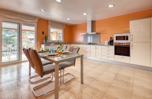 Lloret de Mar Villa | Villa 'Costacabana - Marysol' with Sea View, Private Pool and Wi-Fi
