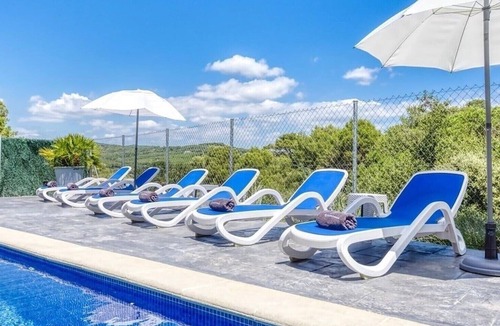 Blanes Villa | Villa "Costacabana - Fransisca" with Mountain View, Private Pool & Wi-Fi