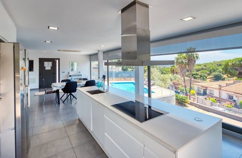 Lloret de Mar Villa | Villa 'Costacabana - Summerdream' with Mountain View, Private Pool & Wi-Fi