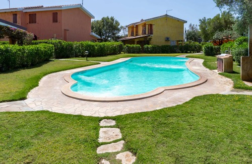 Sant'Anna Arresi Villa | Villa Mama, private compound swimming pool