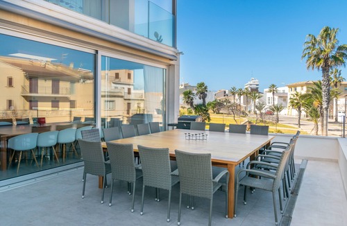 Son Baulo House | VILLA MAR 18 - Awesome house with sea views in Can Picafort. Free WiFi