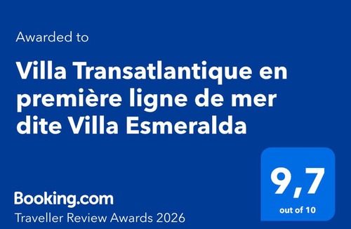 Llafranc Villa | Villa Transatlantique en première ligne de mer dite Villa Esmeralda
