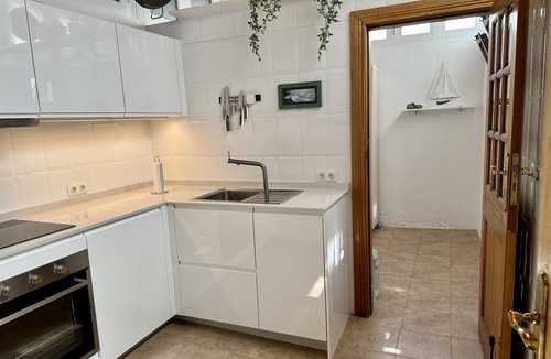 Playa Blanca Villa | Villa with private solar heated pool and beautiful sea view
