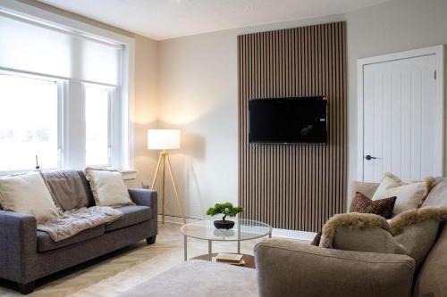 3 Bed Flat Kelpies and Falkirk Wheel with Parking