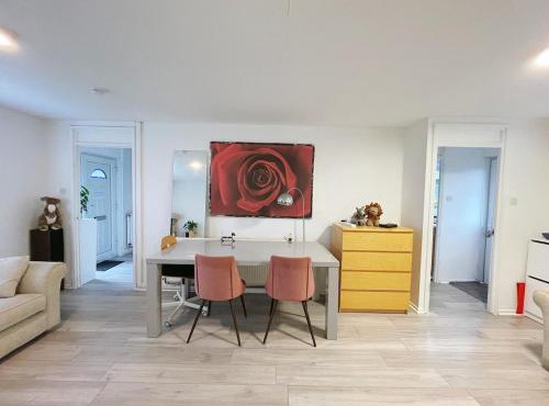 3 bed garden house direct connection to airport n train station