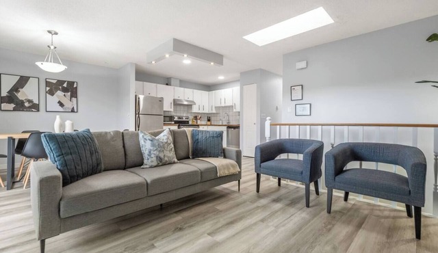 3-Bedroom Upper Unit Near Bow River with Yard