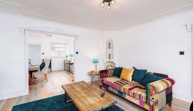 3 BR Chic Home with Balcony & Free Parking!
