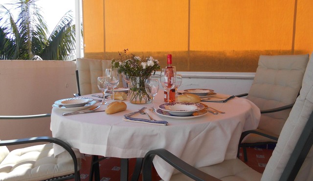 300 Meter bis zum Strand - Caracola Wohnung mit Garten