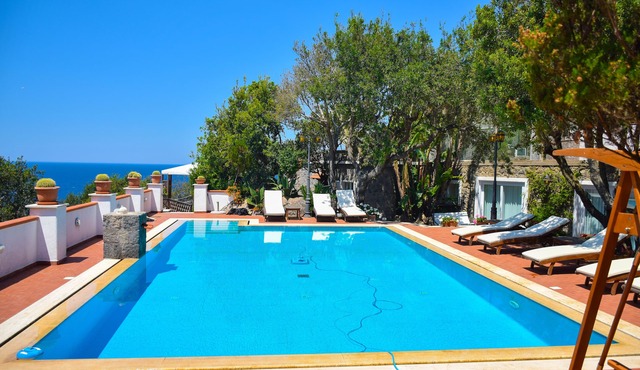A corner of Paradise overlooking the sea
