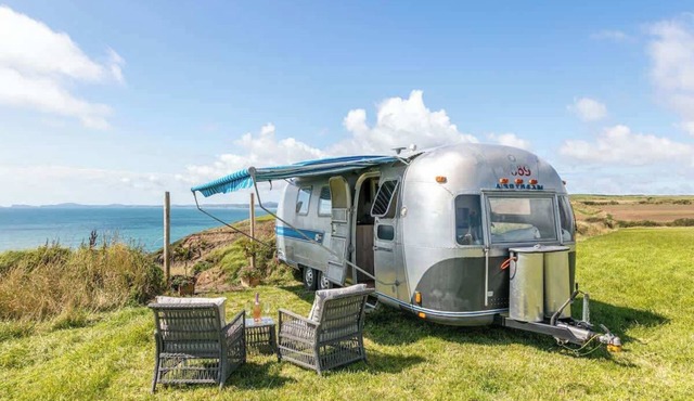 Airstream with Stunning Coastal Views.