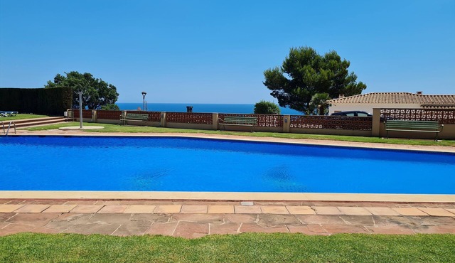 Apartment in Ságaró with sea view and swimming pool