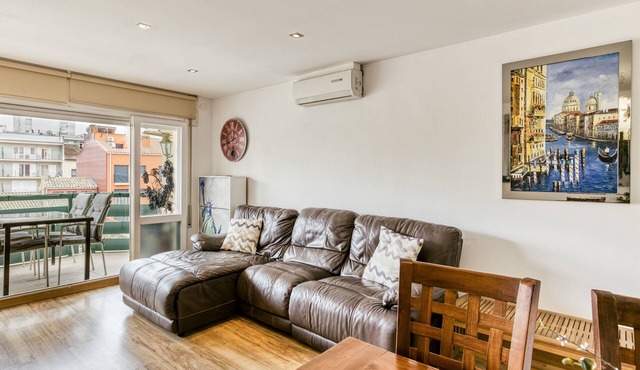 Apartment 'Calonge Beach' with Private Terrace, Balcony and Air Conditioning