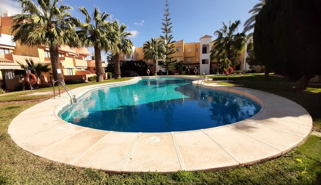 APARTMENT WITH TERRACE, SWIMMING POOL NATURIST RESIDENCE GARDEN LEVEL WITH TREES