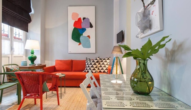BEAUTIFUL APT DESIGN 1 BED SEVILLA CENTRO-FULL AC