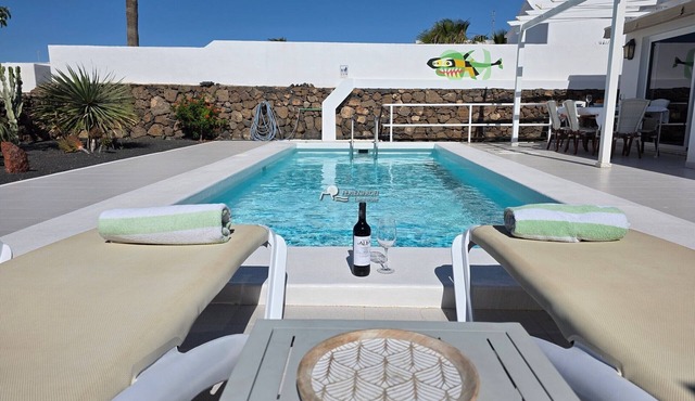 Beautiful house with solarheated and private pool