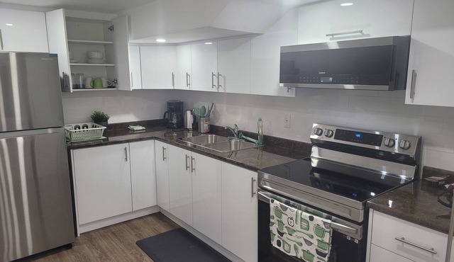 Brand New Cozy 2-bedroom apartment in nice Hamilton with AC, WiFi