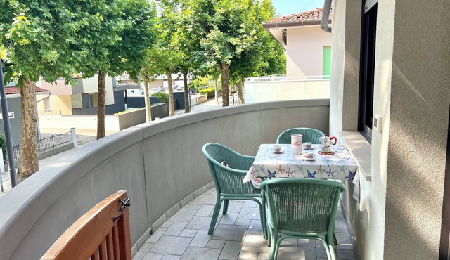 Central flat with balcony