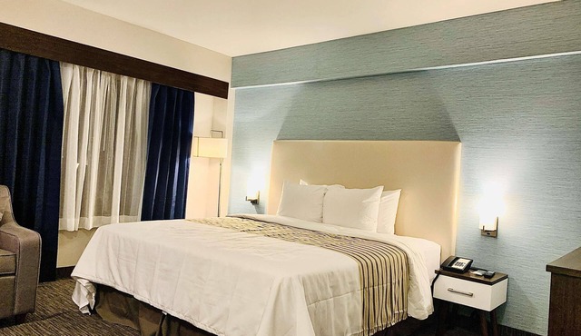 close by Pearson airport