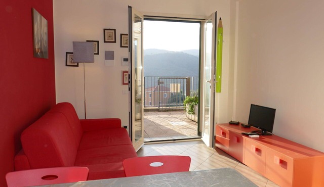 Cosy apartment for 4 guests with pool, A/C, WIFI, TV and balcony