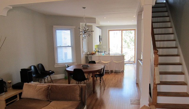 Downtown Family-friendly home for rent in Toronto's trendy Leslieville