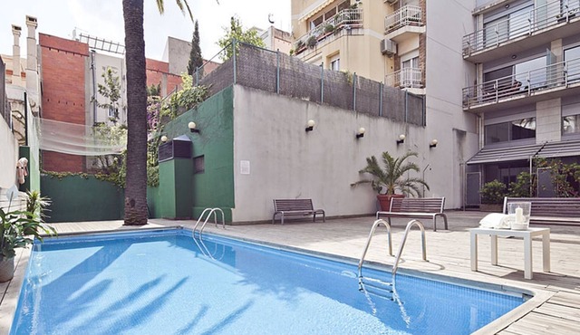 Duplex in the Center of Barcelona with Swimming Pool