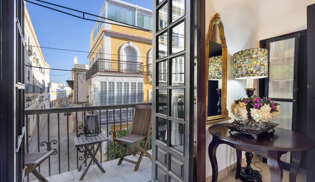 Exclusive Apartment in Palace with Balcony, Wi-Fi and Air Conditioning