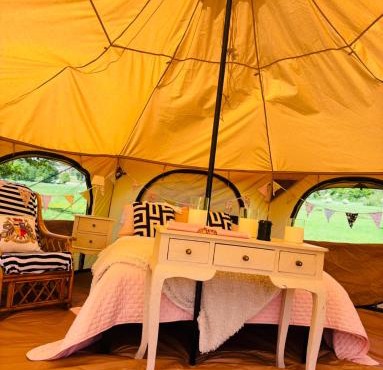 Farmstay riverside YURT firepit bbq activities