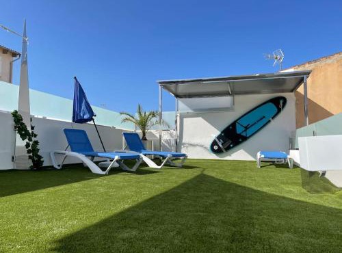Ferienhaus es faro neu, modern, strandnah
