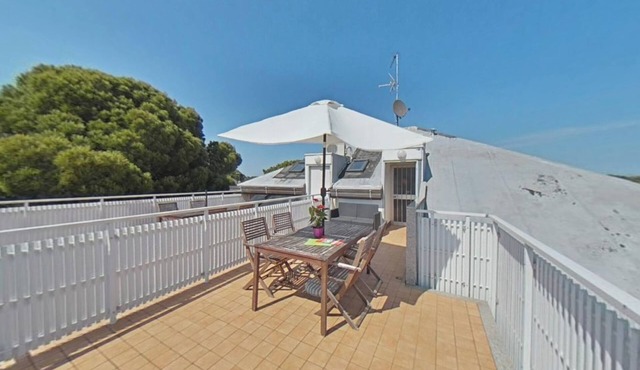 Flat with a panoramic terrace and stunning views