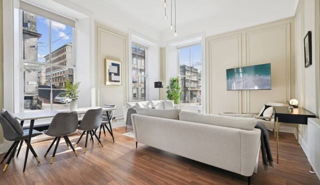 (G1) Elegant 2 bed Blythswood Apartment
