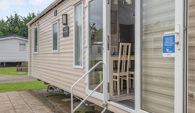 Gold Premium Caravan. With dedicated parking.