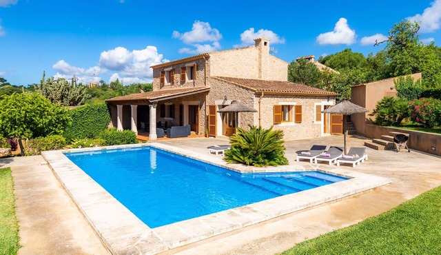 Holiday Home "Cas Batlet Antonia" with Pool, Terrace, Sea & Mountain View