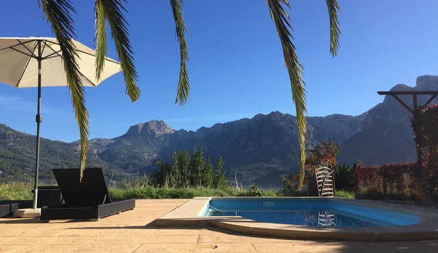 Holiday home in Soller with pool and amazing views.