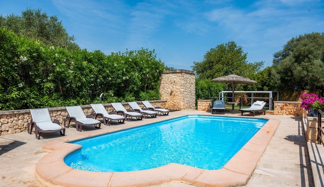 Holiday Home "Son Moix" with Mountain View, Garden, Terraces, Balcony & Pool