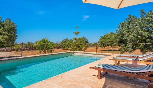 Holiday Home "Son Sunyer" with Mountain View, Pool, Garden, Balcony & Terrace