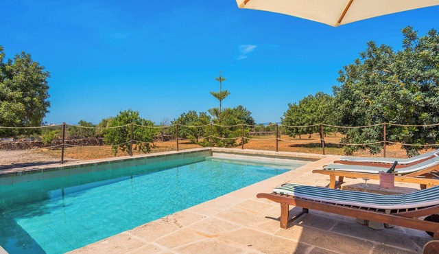 Holiday Home "Son Sunyer" with Mountain View, Pool, Garden, Balcony & Terrace