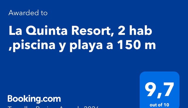 Holidays & Home La Quinta Resort, 2 hab ,piscina y playa a 150 m