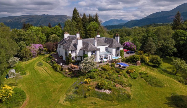 Idyllic country suite located at Lonan Country House & Gardens in Scotland!