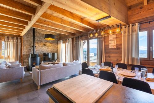 Les Chevreaux - Chalet avec vue montagne