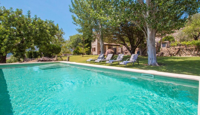 Lovely home in Puigpunyent with private swimming pool, can be inside or outside