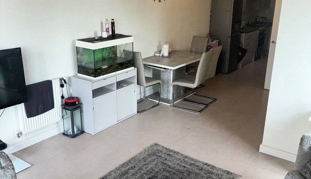 Luxury Apartment Balcony View| Tube 2min walk. 25mins into Central London