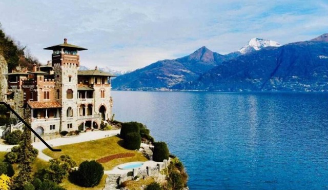 Luxury lake view penthouse-Villa Gaeta as seen in 007’s Casino Royale film.