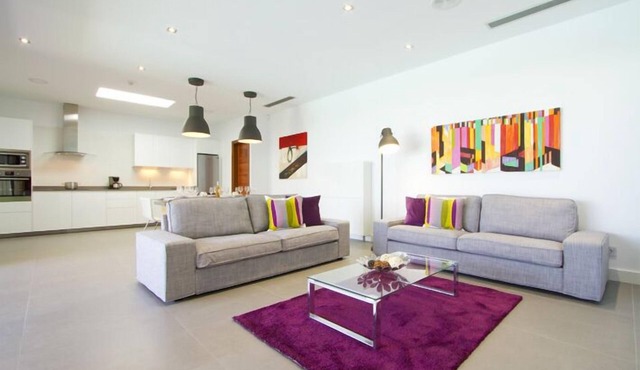 Luxury villa with heated private pool, jacuzzi and grill area