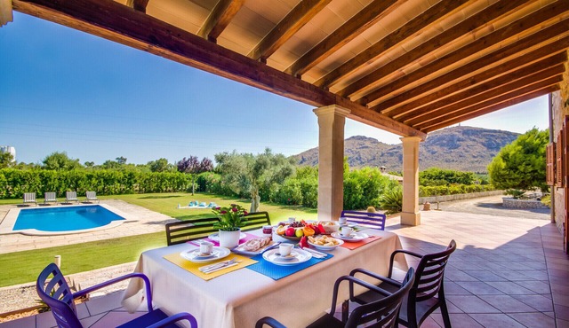 Mallorcan Finca Ses Poves in Alcudia with Pool