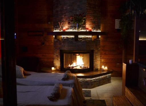 Mini spa in chalet bosco e trullo