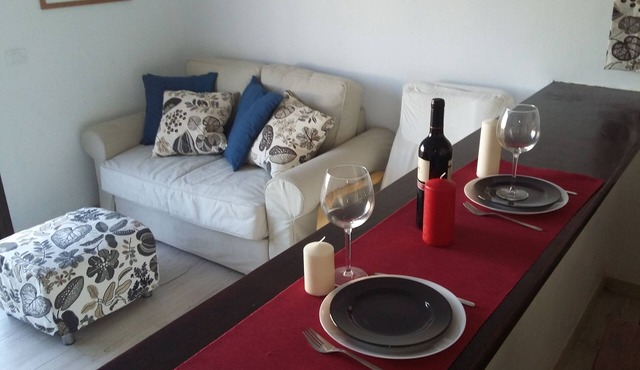 Modern apartment 50 meters from the beach of Playa honda, free Wi-Fi,