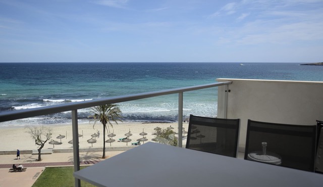 Modern beachfront apartment